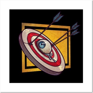 Bullseye Posters and Art